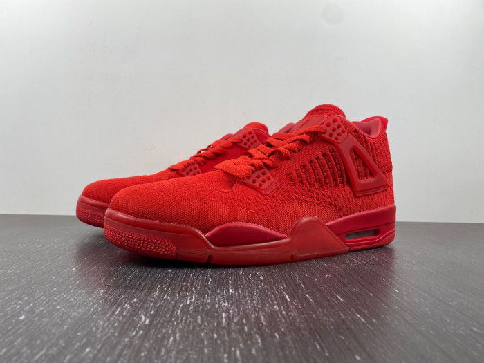 air jordan 4 flyknit red aq3559-600