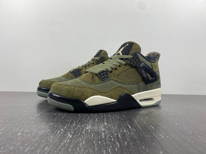 air jordan 4 craft “medium olive” fb9927-200