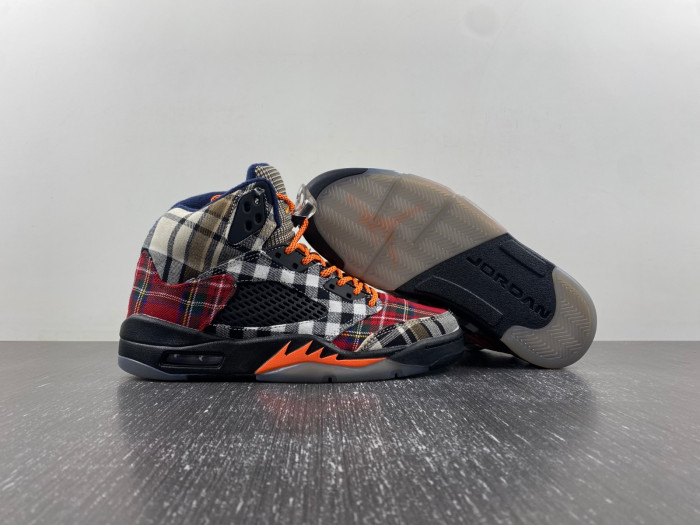 air jordan 5 retro plaid fd4814-008
