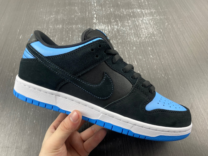 nike sb dunk low black university blue 304292-048
