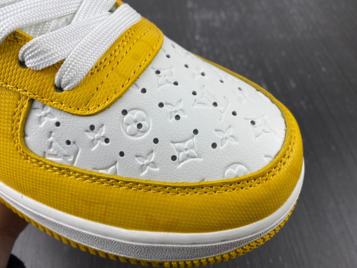 l**isV*t*n x nike air force lv yellow 20230213