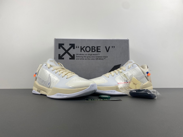 nike kobe 5 off-white