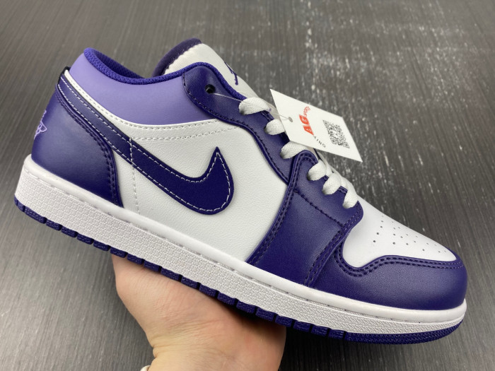 air jordan 1 low sky j light purple-white 553558-515