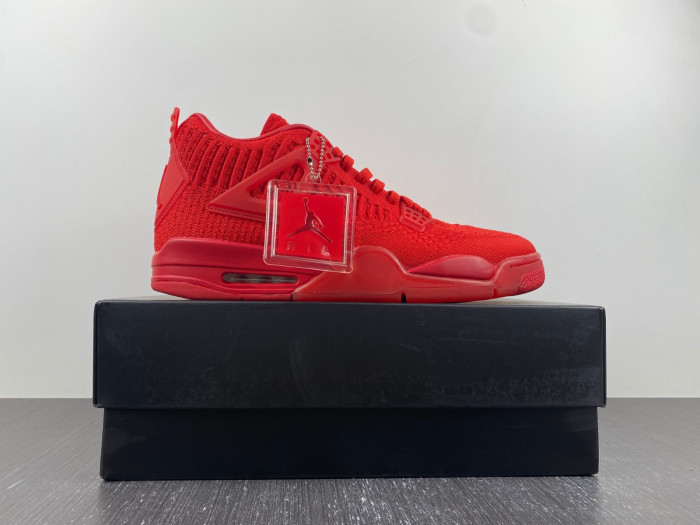 air jordan 4 flyknit red aq3559-600