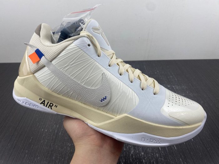 nike kobe 5 protro undefeated rice whiten kb5-0615
