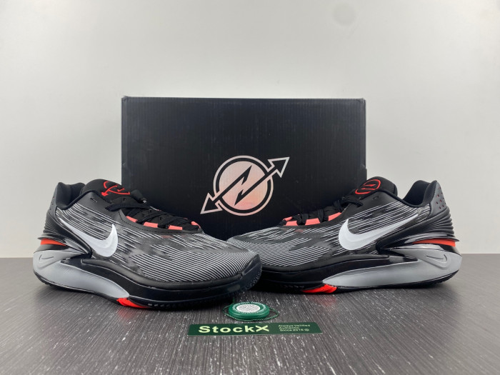 nike zoom gt cut 2 black bright crimson dj6013-001