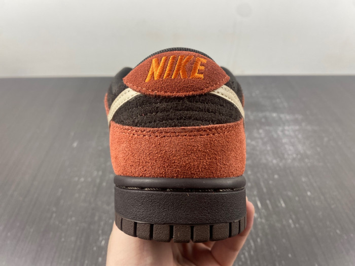 nike dunk low “red panda” fv0395-200