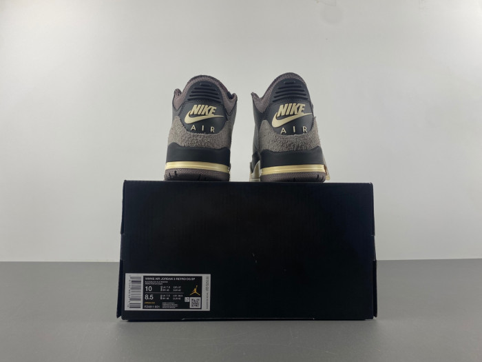 a ma maniere x air jordan 3 “black” fz4811-001