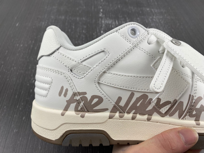 off-w out of office lace-up sneakers