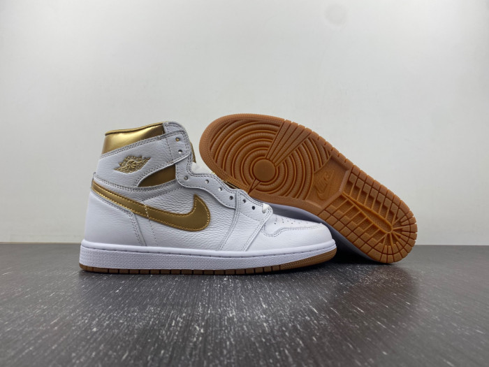 air jordan 1 retro high og metallic gold fd2596-107