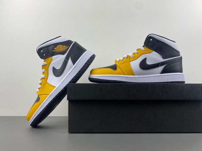 air jordan 1 mid “yellow ochre” dq8426-701