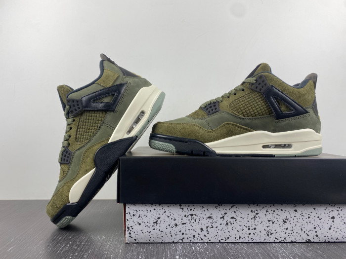 air jordan 4 craft “medium olive” fb9927-200
