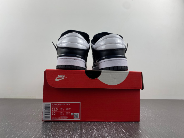 nike dunk low twist panda (women