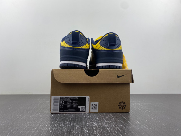 nike dunk low disrupt 2 michigan dv4024-400