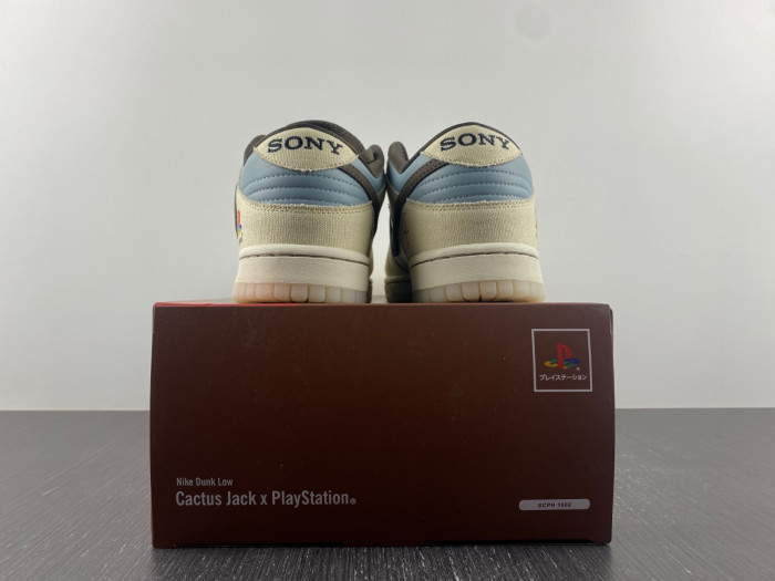 nike dunk low travis scott x playstation cu1726-800