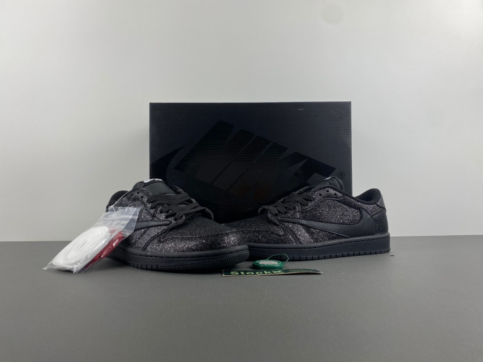 travis scott x air jordan 1 black dm7866--282