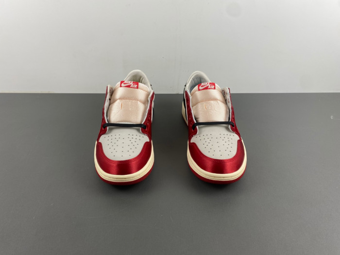 air jordan 1 low og x trophy room sail and varsity red fn0432-100