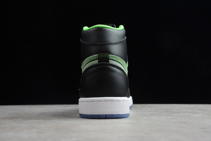 air jordan 1 high zoom “rage green” ck6637- 002