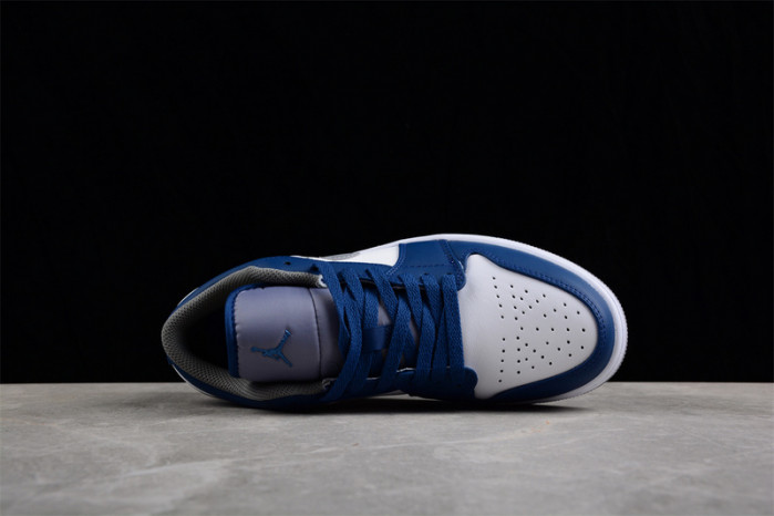 air jordan 1 low “true blue” 553558-412