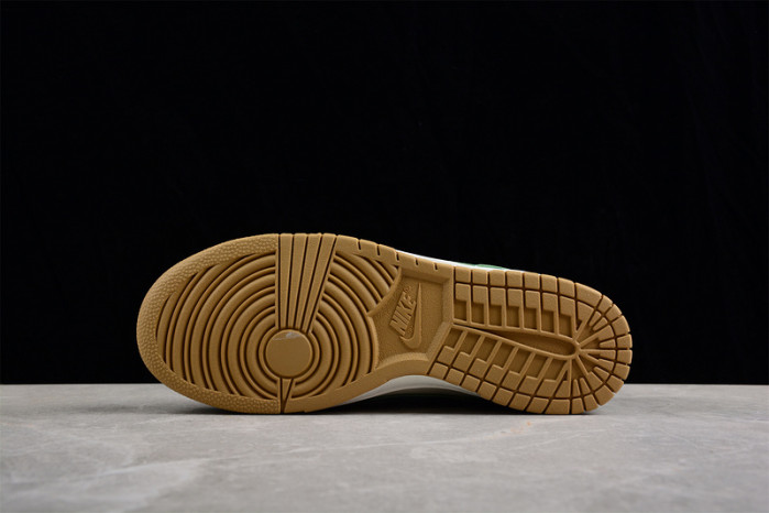 nike dunk low malachite university gold fb7173-131