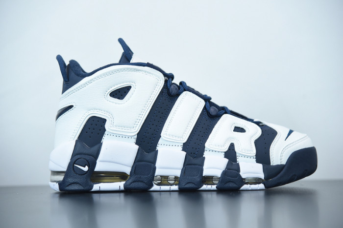 nike air more uptempo “olympic” white/midnight navy 414962-104