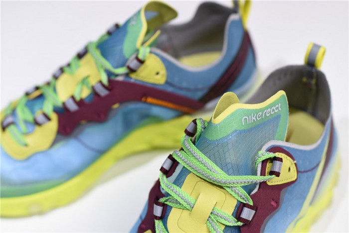 undercover x nike react element 87 blue volt bq2718-400