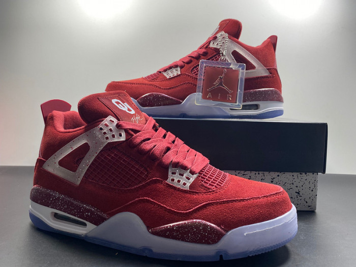 air jordan 4 retro pe red aj4-1032076