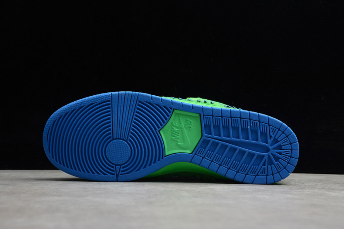 grateful dead x nike sb dunk low“ green bear” cj5378-300