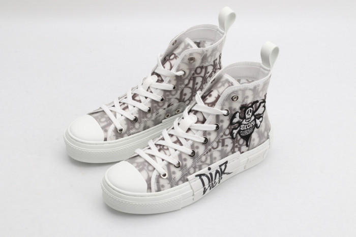 b23 oblique high top sneakers white t004801-1070