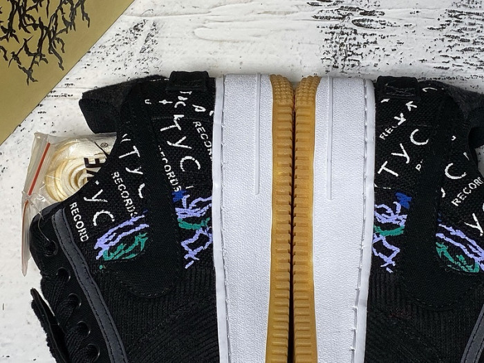 travis scott x nike air force 1 astroworld black cn2405 901