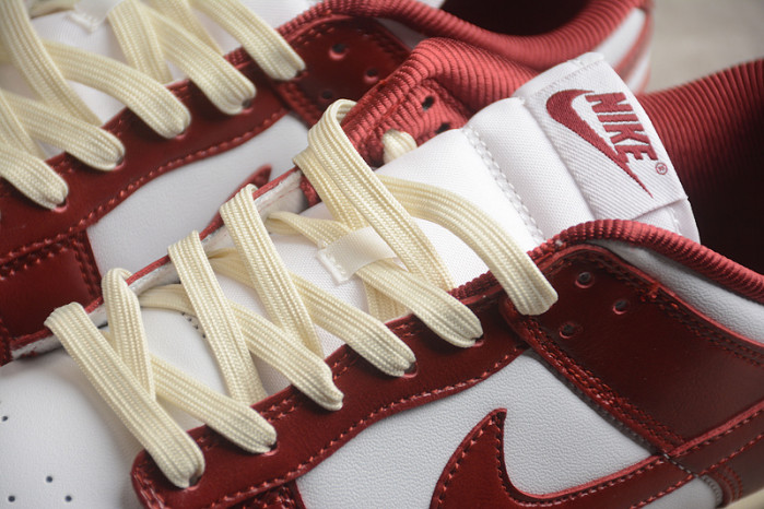 nike dunk low prm vintage team red fj4555-100