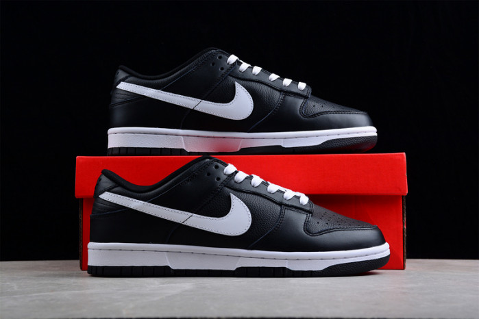 nike dunk low surF**es in black and white dj6188-002