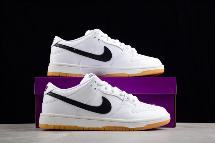 nike sb dunk low pro white gum cd2563-101