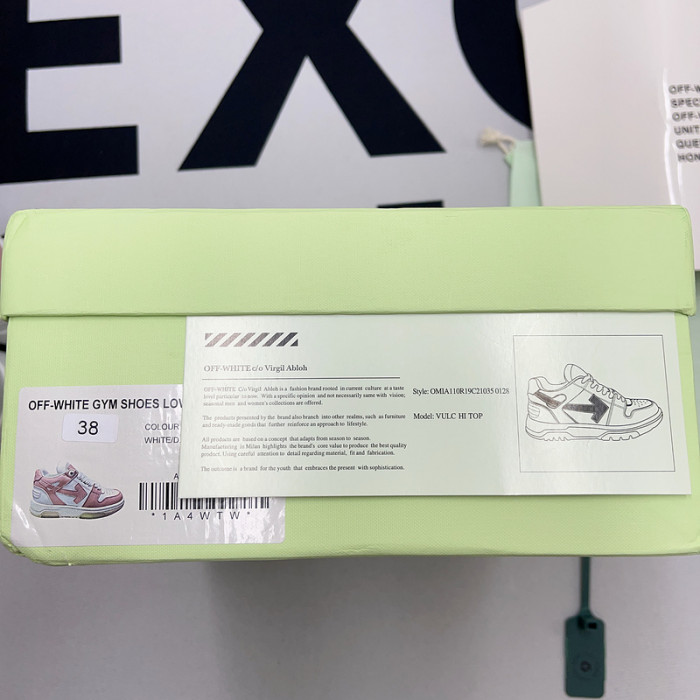 off-w out of office lace-up sneakers