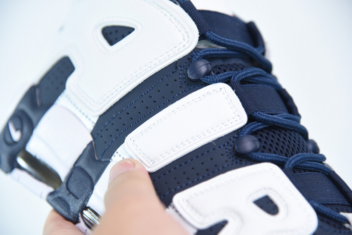 nike air more uptempo “olympic” white/midnight navy 414962-104