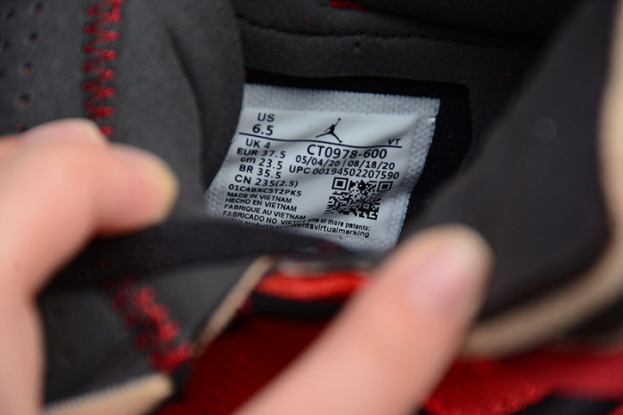 air jordan 1 high zoom air cmft red suede ct0978-600