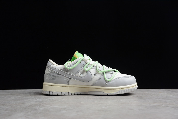 ow x nike dunk low “07 of 50” dm1602-108