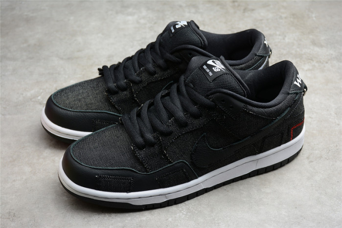 wasted youth × nike dunk sb low “black” dd8386-001