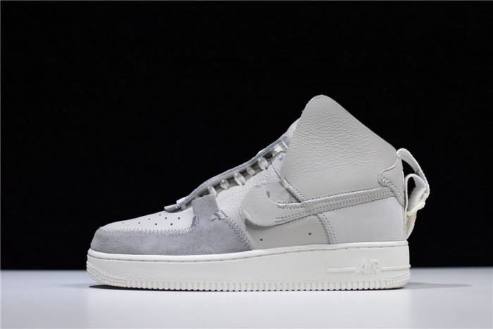 air force 1 high psny silver grey ao9292-001