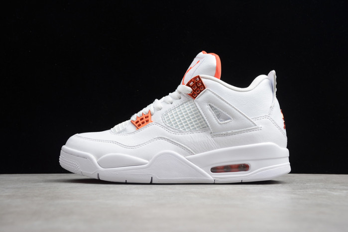 air jordan 4 retro orange metallic ct8527-118
