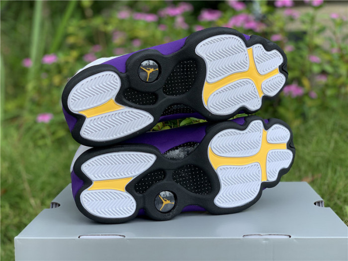 air jordan 13 lakers rivals 414571-105