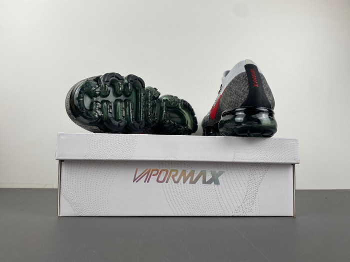 Nike Air VaporMax Platinum Red Black 849558-020