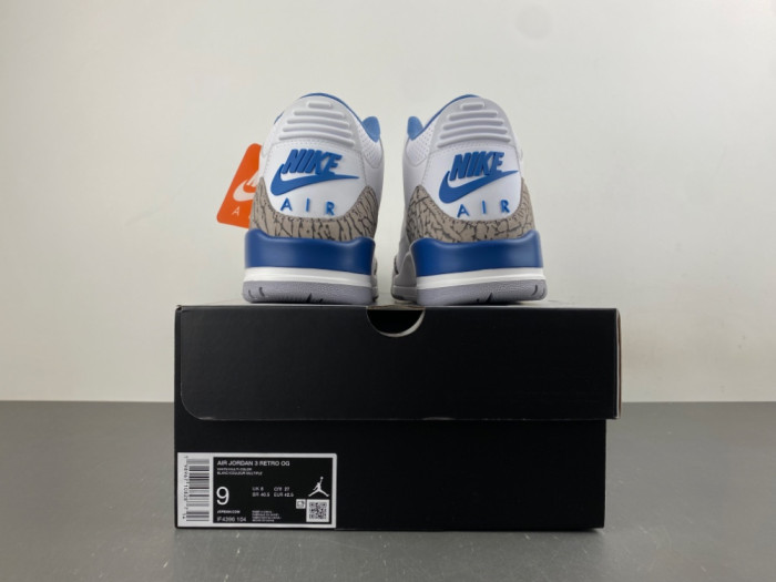 Air Jordan 3 Retro True Blue 854262 106
