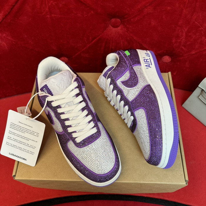 LouisVuitton x Nike Air Force LV LA09143