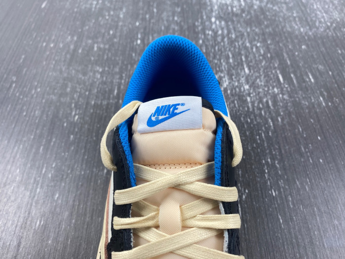 TRAVIS SCOTT X AIR JORDAN 1 LOW Fragment KIDS DM7866 140