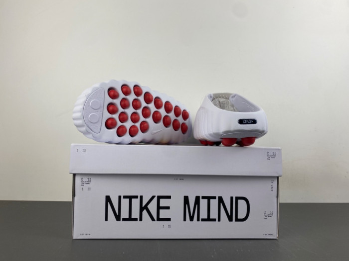 Nike Mind 001 Slide White Speed Red HQ4307-101