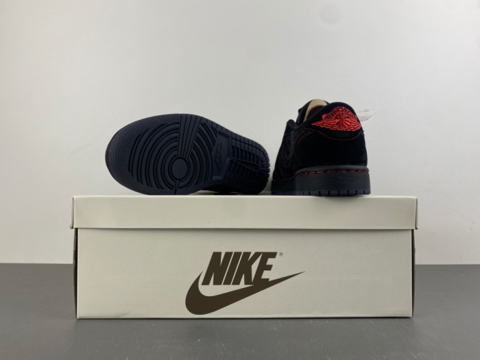 Air Jordan 1 Low Travis Scott BLACK OLIVE DM7866-003