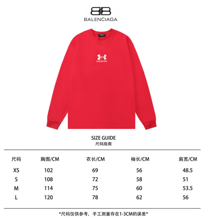 Balenciag* LONG SLEEVES Bh070