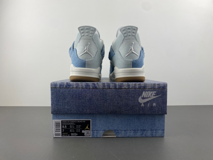 AIR Jordan 4 Retro TEX Denim Worn Blue IB6716-100