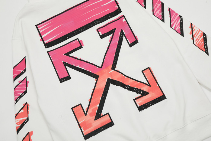 OFF WH1TE Hoodie W008